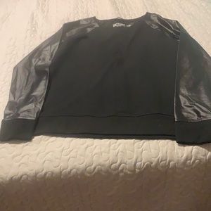 Victoria Secret Sport sweatshirt metallic sleeves